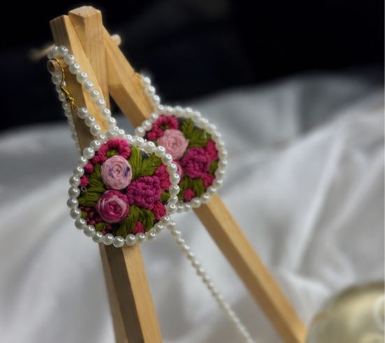 Jhumka Necklace Ring Set