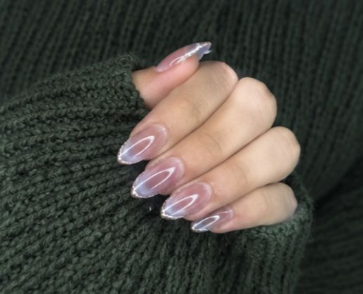 Dark Velvet Nail Art